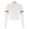'4BAR' cropped shirt