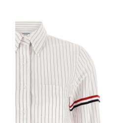'4BAR' cropped shirt