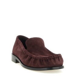 Suede loafers