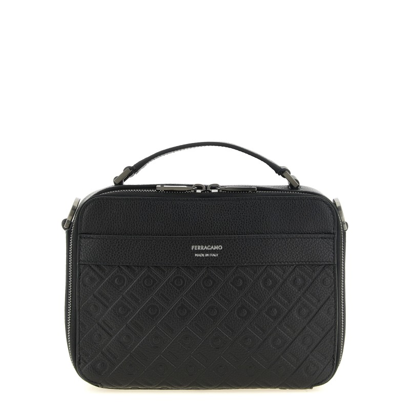 'Ferragamo Monogram' crossbody bag