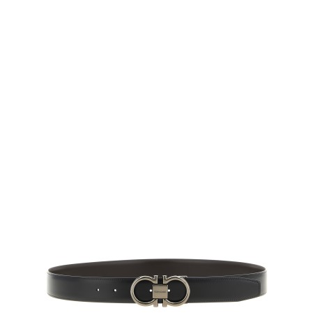 'Double Gancini' reversible belt