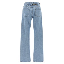 Back martingale jeans