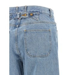 Back martingale jeans