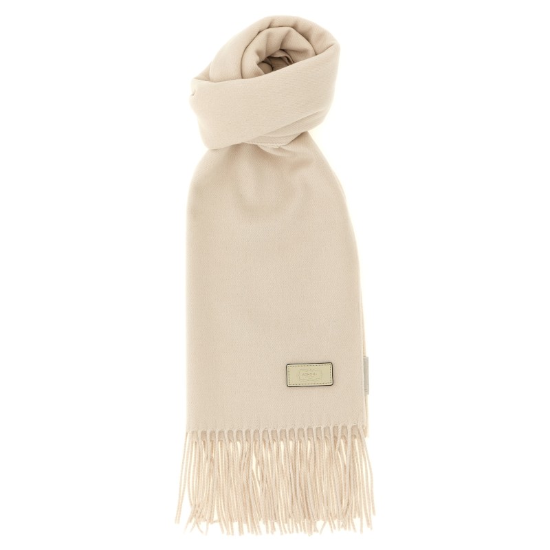 Silk and cashmere scarf