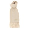 Silk and cashmere scarf