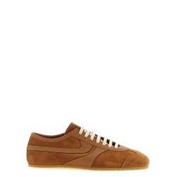 Suede sneakers