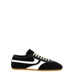Suede sneakers