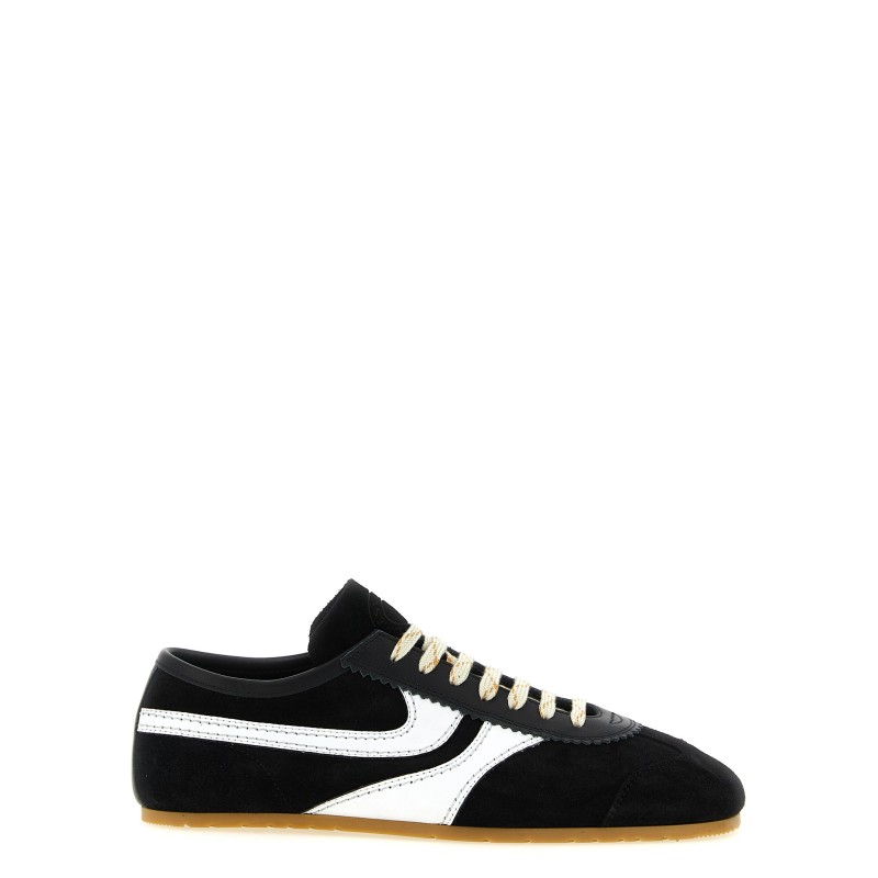 Suede sneakers