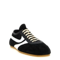 Suede sneakers