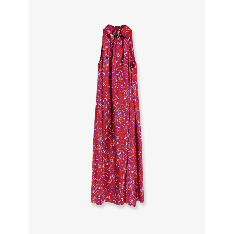 Mxmcartone silk long dress