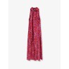 Mxmcartone silk long dress