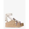 Goldenstar Hi Artistitch suede sandals