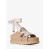 Goldenstar Hi Artistitch suede sandals