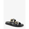 Leather sandals
