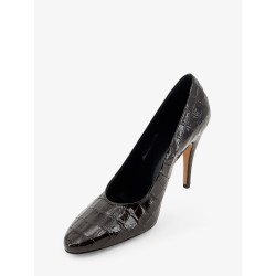 Jerry leather décolleté with croco print