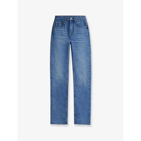Blue denim jeans