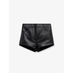 Loen leather shorts