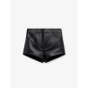 Loen leather shorts