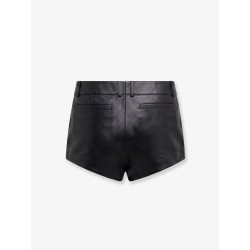 Loen leather shorts