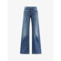 Blue denim jeans