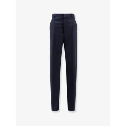 Tailored wool trousers