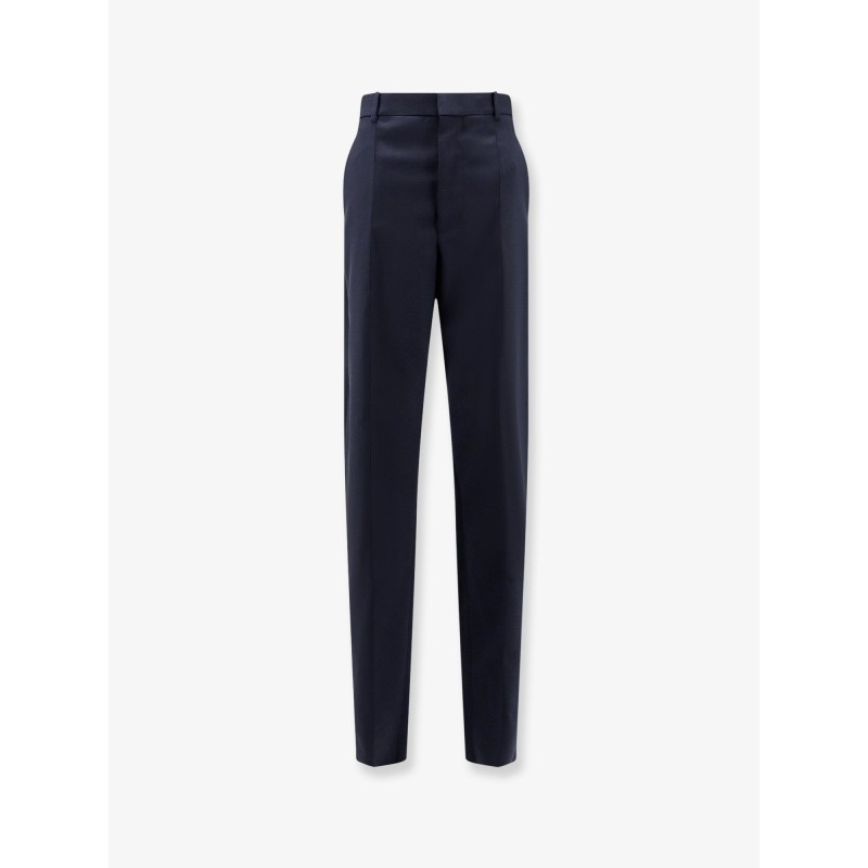 Tailored wool trousers