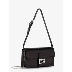 Wallet on Chain Tube leather crossbody bag