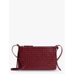 Piccolo Intrecciato Clutch with shoulder strap
