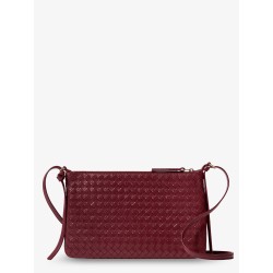 Piccolo Intrecciato Clutch with shoulder strap