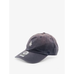 Cotton cap with embroidered logo on the front