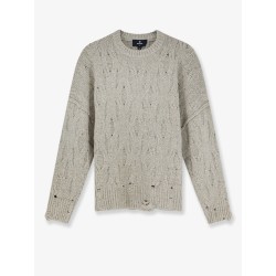 Wool and viscose blend sweater