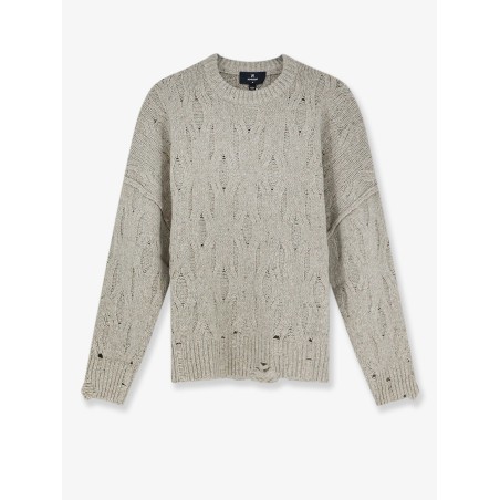 Wool and viscose blend sweater