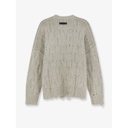 Wool and viscose blend sweater