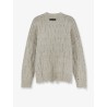 Wool and viscose blend sweater