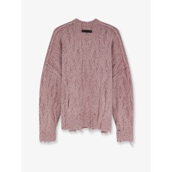 Wool and viscose blend sweater