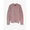 Wool and viscose blend sweater