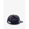 Cotton hat with embroidered logo on the front