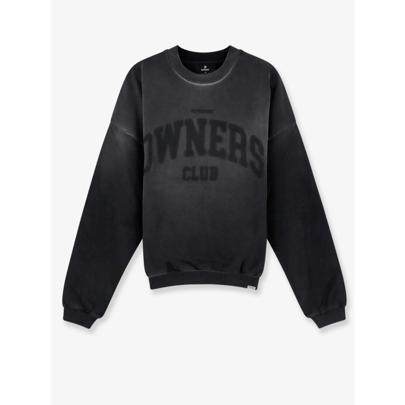 Melange cotton sweatshirt