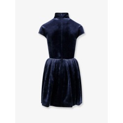 Short velvet dress