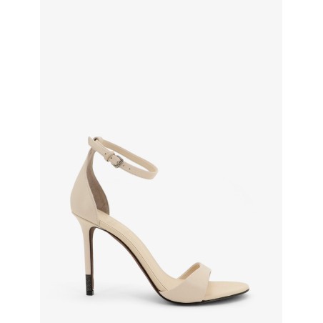 Leather sandals with Monili detail