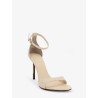 Leather sandals with Monili detail