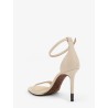 Leather sandals with Monili detail