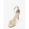 Leather sandals with Monili detail