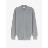 Ribbed cotton cardigan