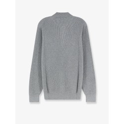 Ribbed cotton cardigan