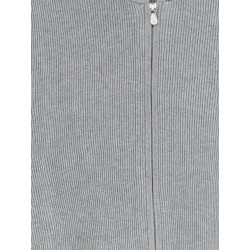Ribbed cotton cardigan