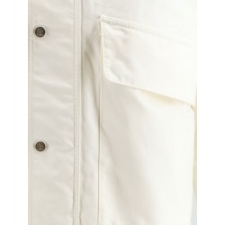 Cotton and nylon blend jacket