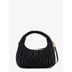 Wander matelassé leather crossbody bag