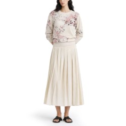 COTTON AND MOHAIR BLEND SWEATER