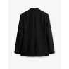 Tailored wool blend blazer